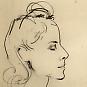 SKETCH OF CLAIRE BOOTH LUCE