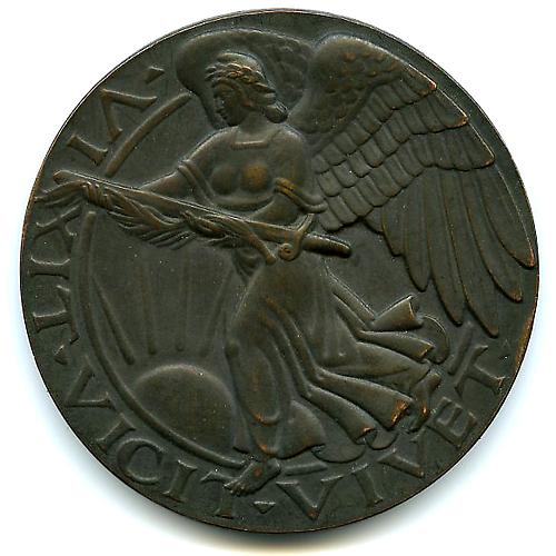 DETROIT SOLDIERS MEMORIAL MEDAL, 1919